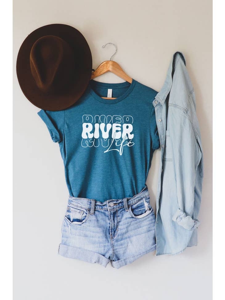 River Life Graphic T