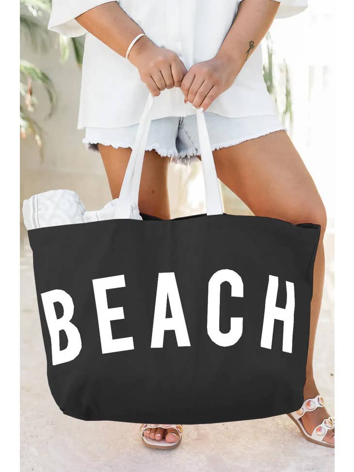 BEACH Canvas Bag