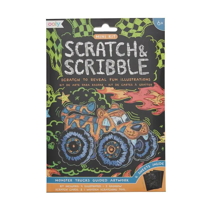 Mini Scratch and Scribble Trucks
